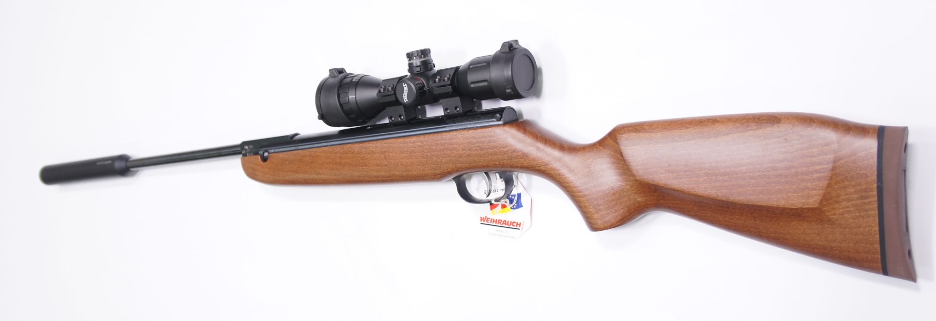 Diese Optik der Marke Walther wre zum HW 80 K eine hervorragende Ergnzung. Gerne knnen Sie <a href=1130130set77-45.htm>so eine Optik am Gewehr von mir montiert und eingeschossen</a> erhalten.