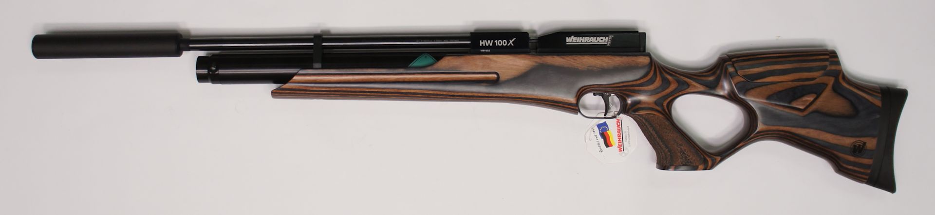Luftgewehr Weihrauch HW 100 XT, Special Edition, Kaliber 4,5 mm, F, mit verstellbarem Schichtholzschaft Luftgewehr Weihrauch HW 100 XT, Special Edition, Kaliber 4,5 mm, F, mit verstellbarem Schichtholzschaft