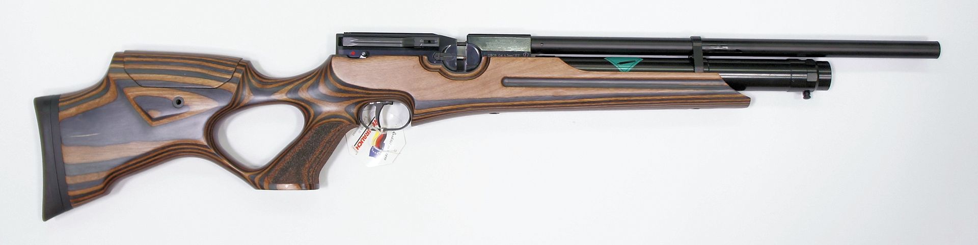 Luftgewehr Weihrauch HW 100 T F.S.B. Special Edition, 4,5mm F mit verstellbarem Schichtholzschaft und Laufmantel