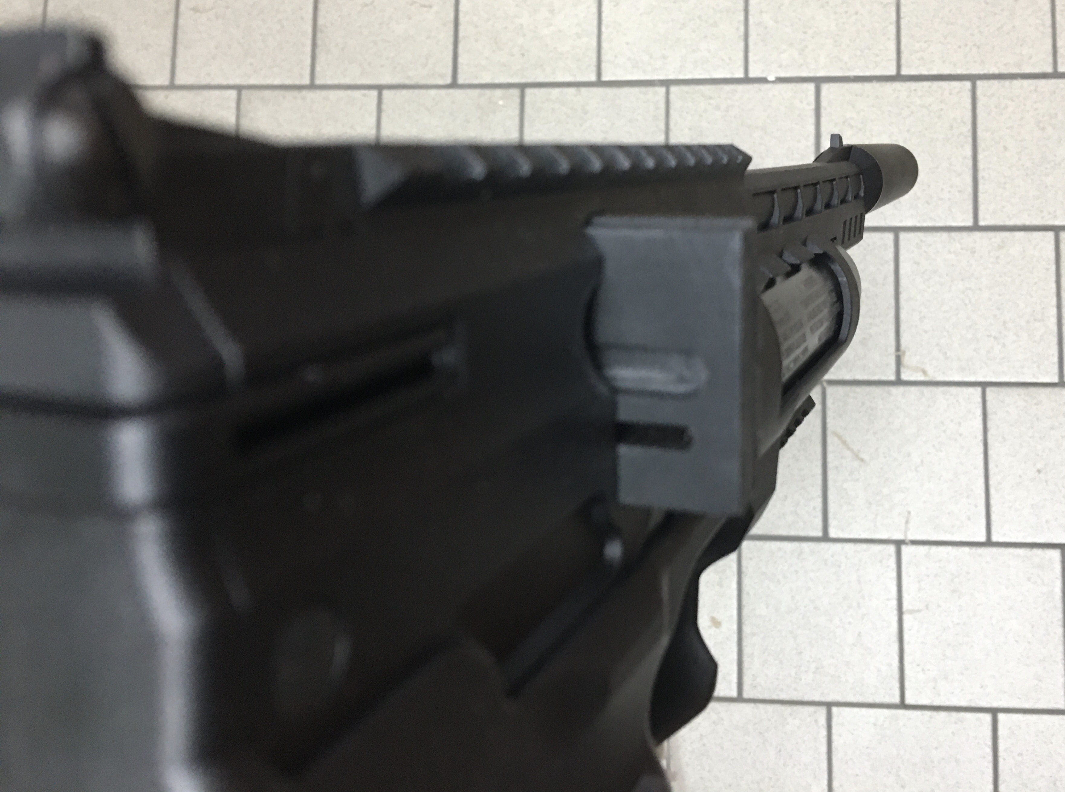 Einzelschussvorrichtung für HW 44, Kaliber 4,5mm in normaler Rechtsausführung der Waffe