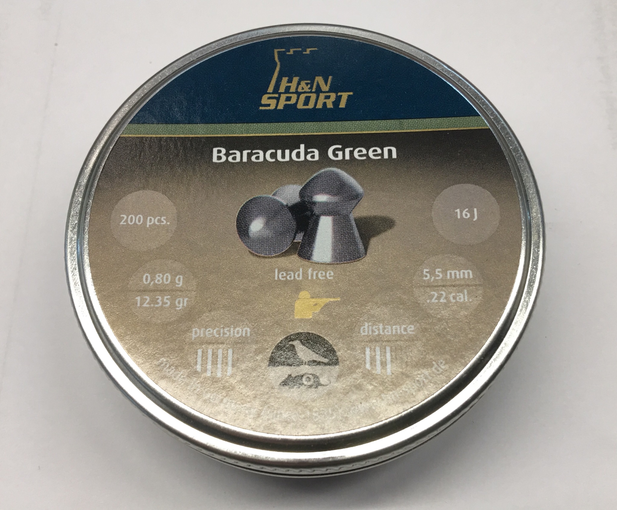 H&N Baracuda Green 5,5 mm