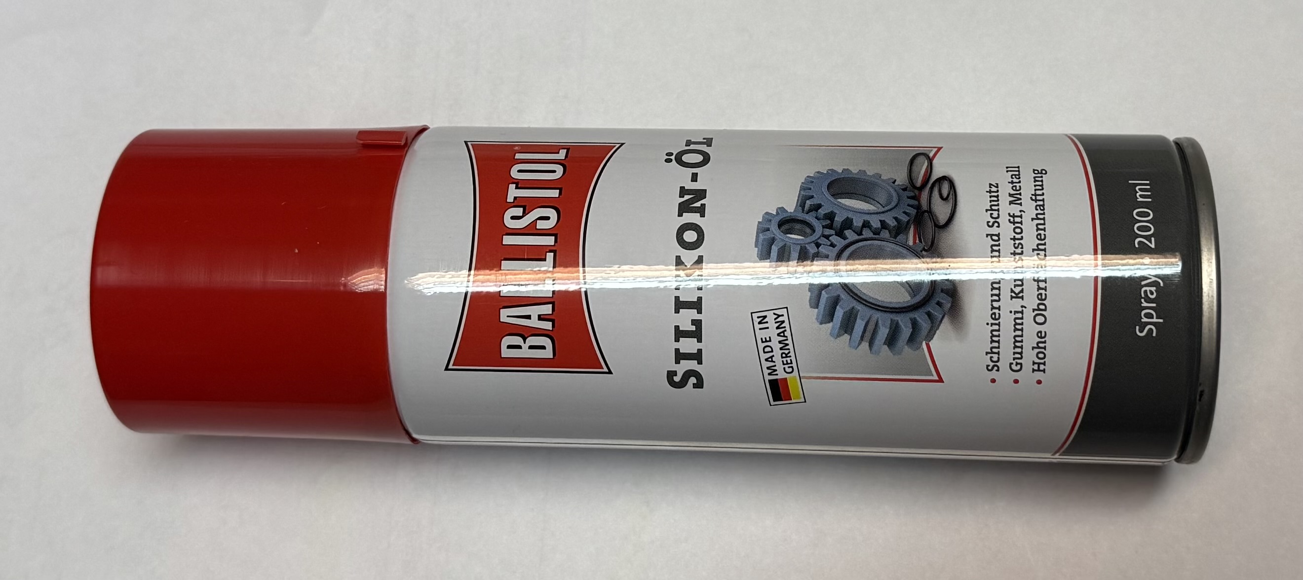 Silikonspray der Marke Ballistol, 200ml