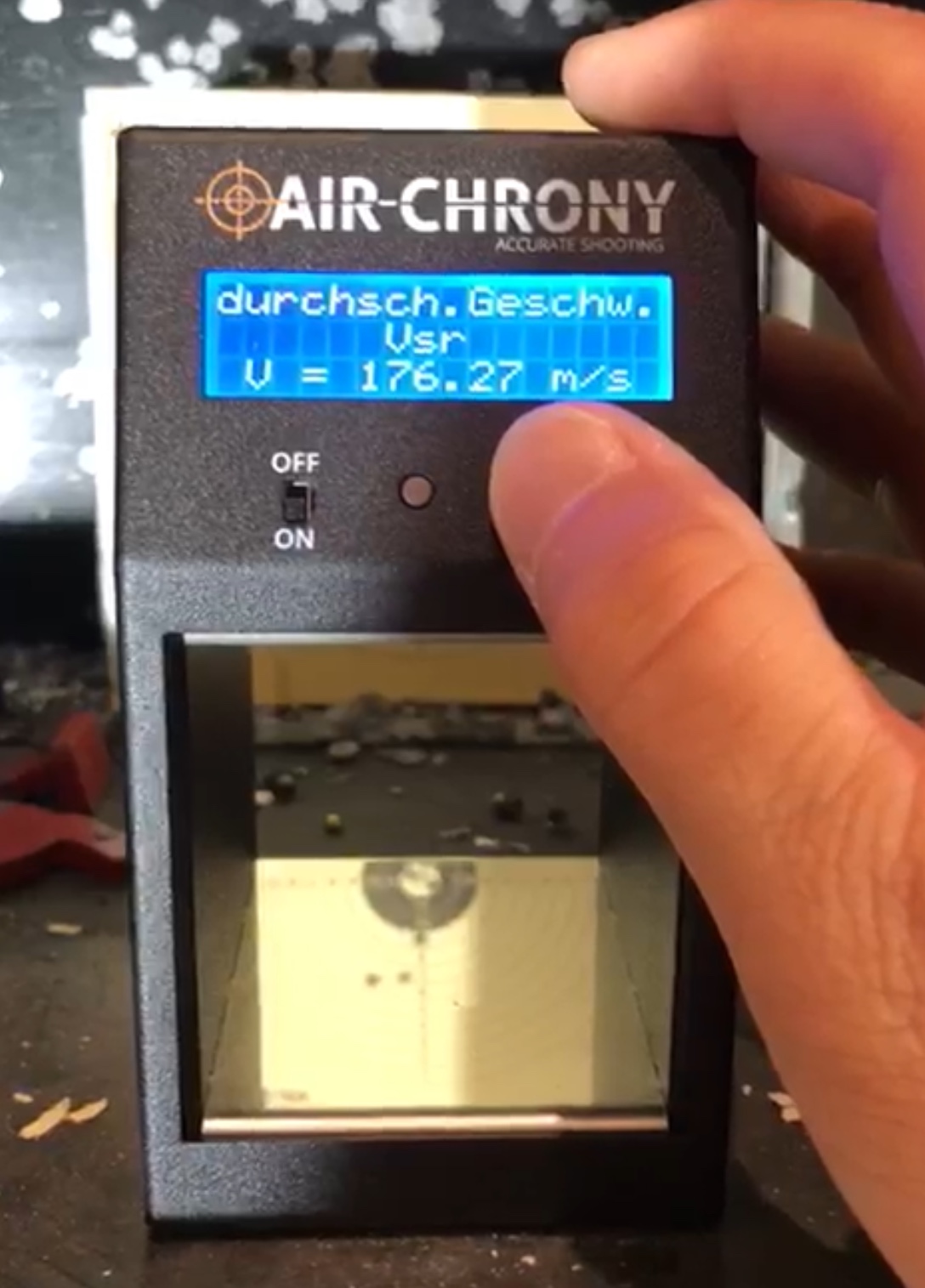 Das Air Chrony MK3 wurde in erster Linie fr airguns konziepiert.