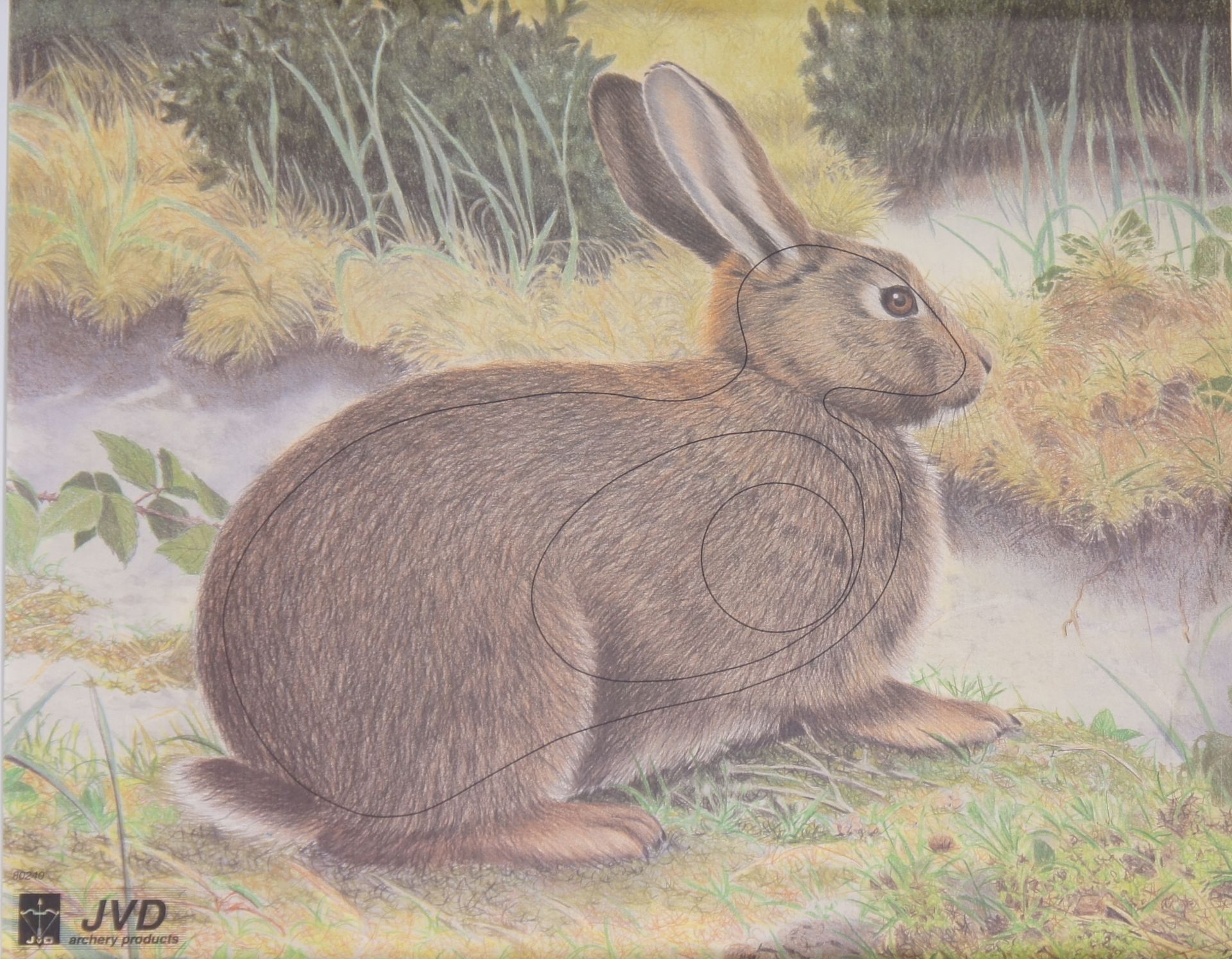 Tierbildauflage Hase, ca. 34cm x 39cm