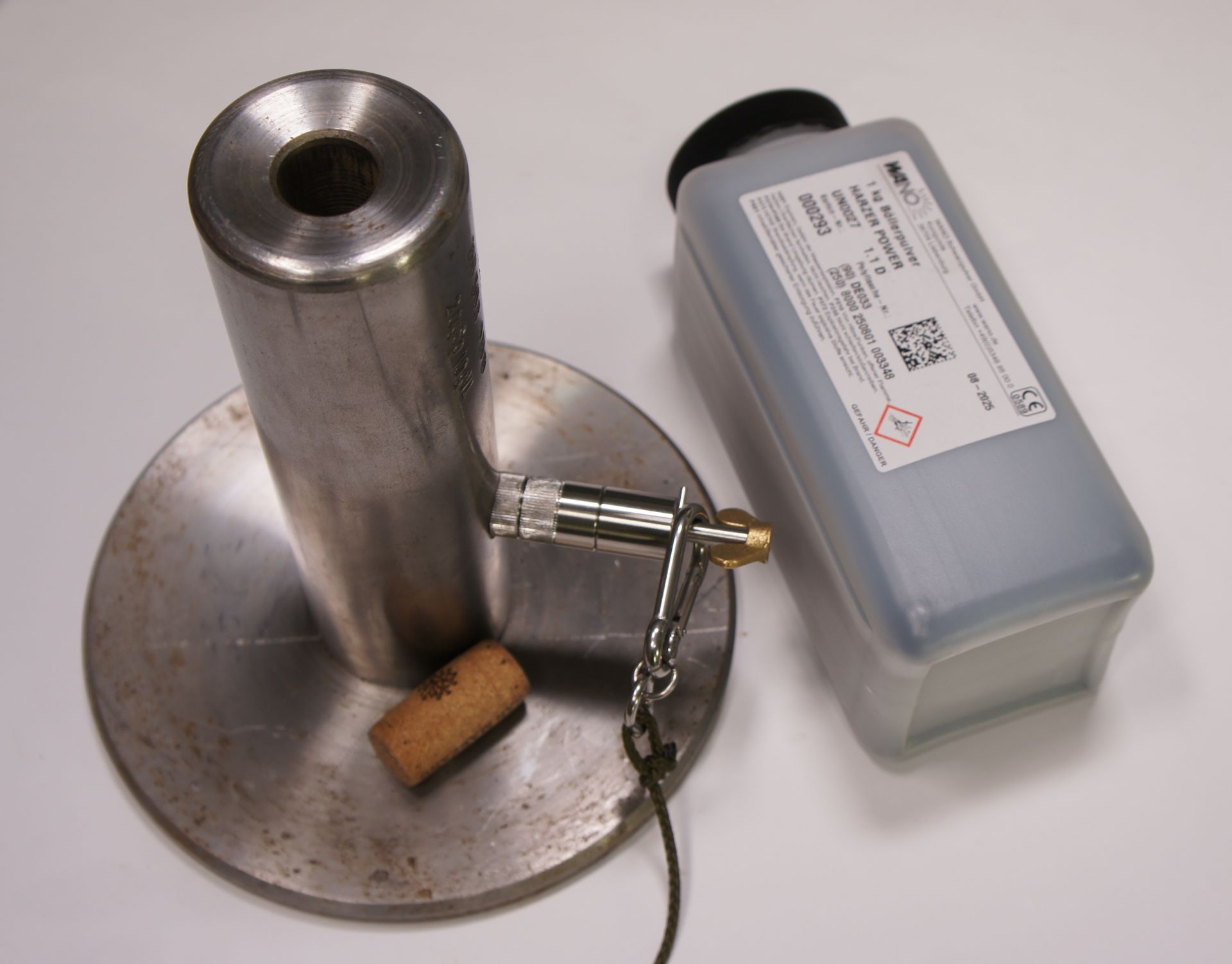 Anwendungsbeispiel B�llerpulver Harzer Power mit Standb�ller 