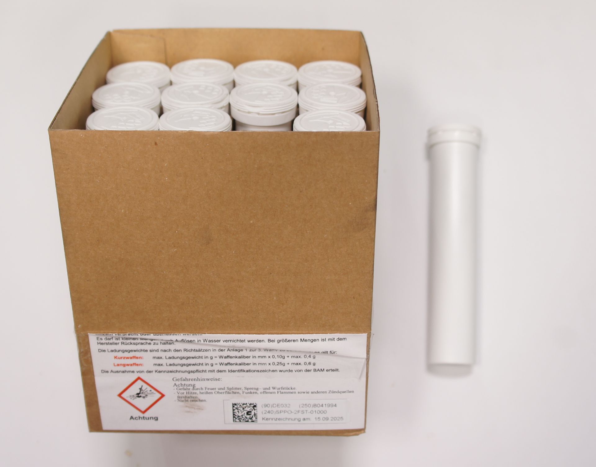 Schwarzpulver POW-EX - Safety Tubes - FFg