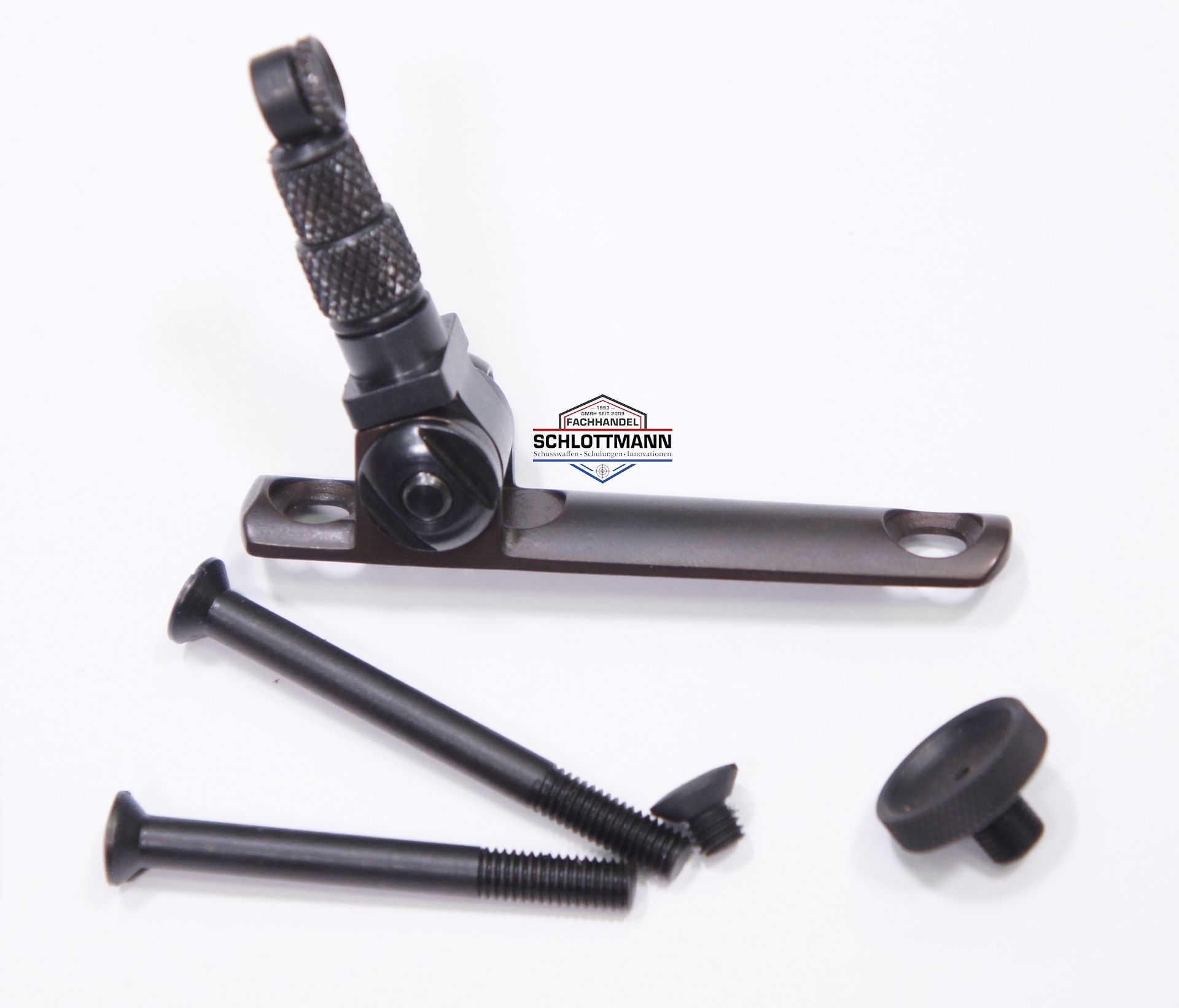1886 Kolbenhalsdiopter, Lyman No 2 TANG sight, Lochkimme