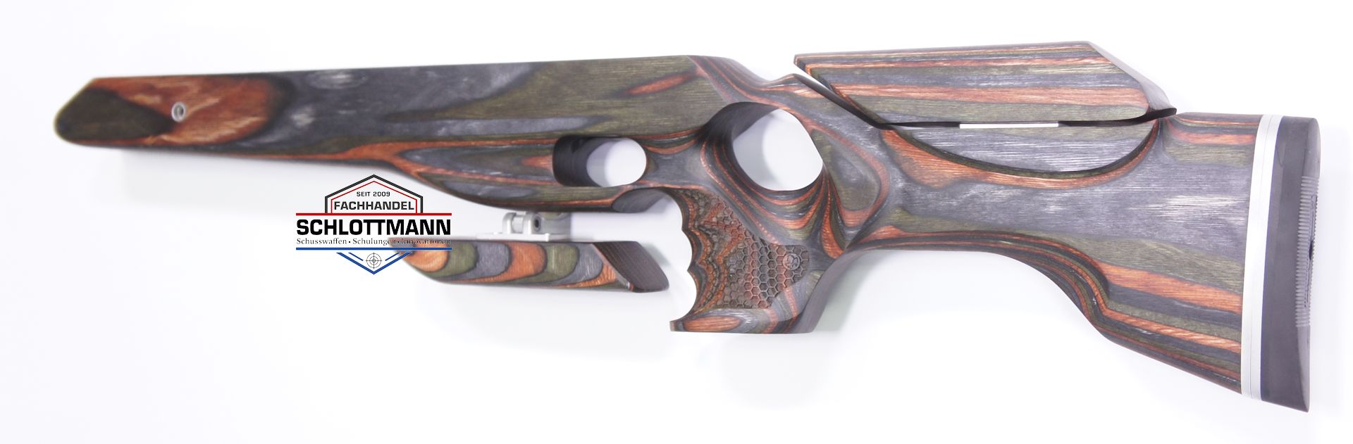 LP Gunstocks  Tac2, Schaft forrest green fr HW 77 und HW 97 aus Schichtholz