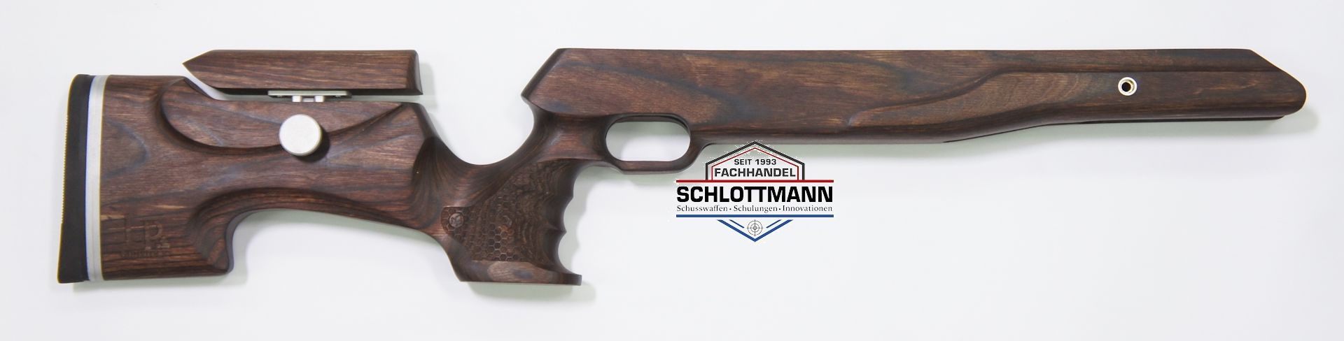 LP Gunstocks Version Fusion, Schichtholz Schaftfarbe Nussdekor fr HW 77 und HW 97