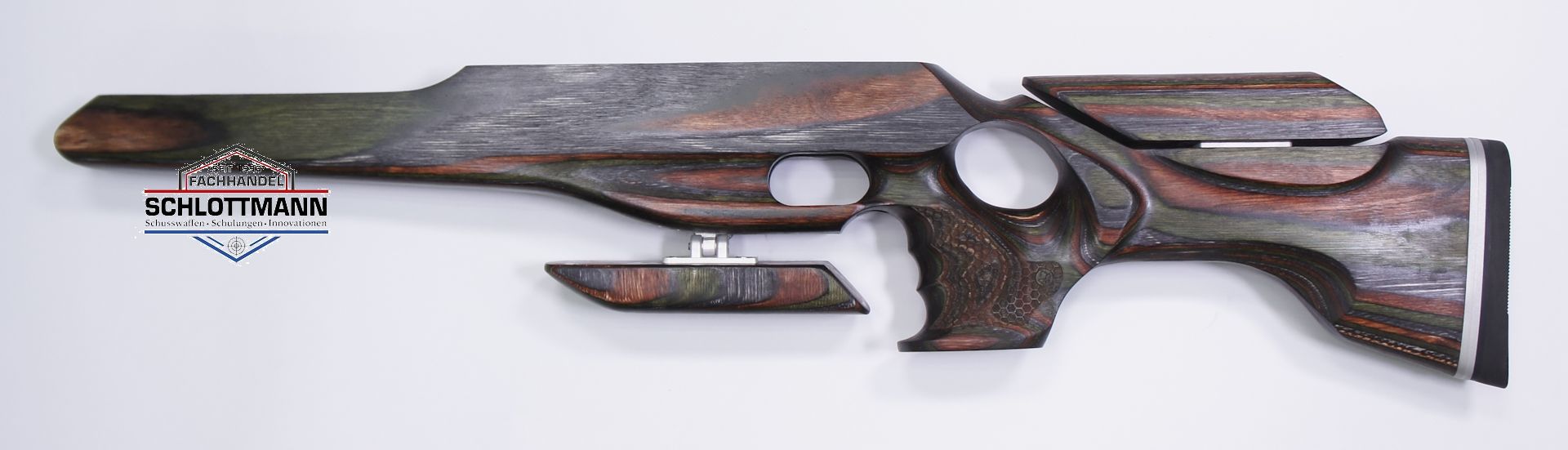 LP Gunstocks Version Tac2, Schichtholz, Schaftfarbe forrest green fr HW 100