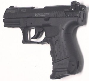 Walther P22 Gaspistole in schwarz