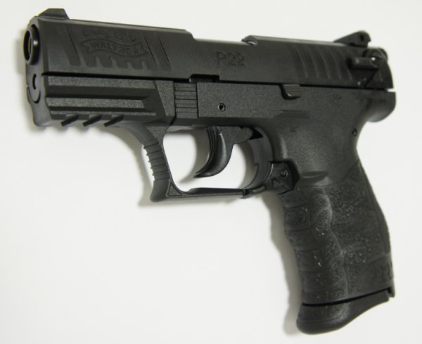 Walther P22 Q / Gaspistole in schwarz