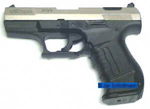 Walther P99 Schreckschusspistole vernickelt